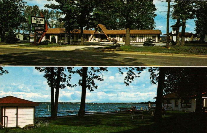 Swiss Inn (Vina Del Mar Motel) - Old Postcard Photo